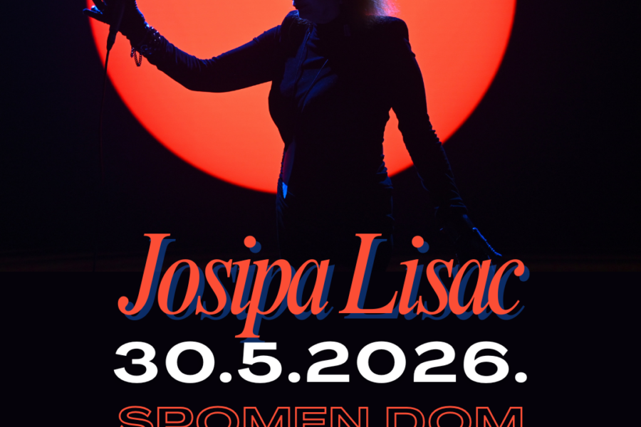 Jedinstvena Josipa Lisac 30. svibnja nastupa u Spomen domu Pazin