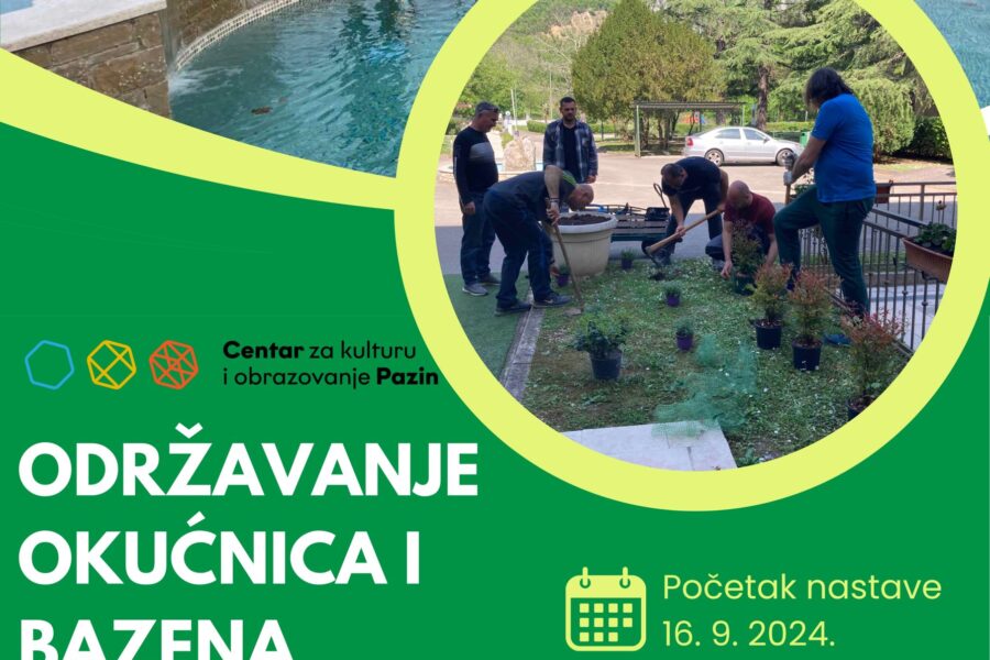 Novi ciklus programa osposobljavanja za održavanje okućnica i bazena