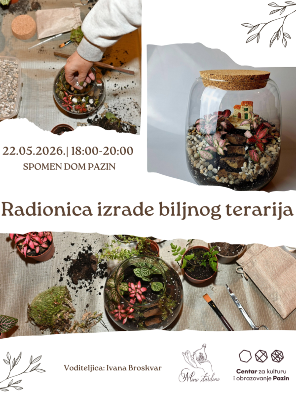 Radionica: Izrada biljnog terarija