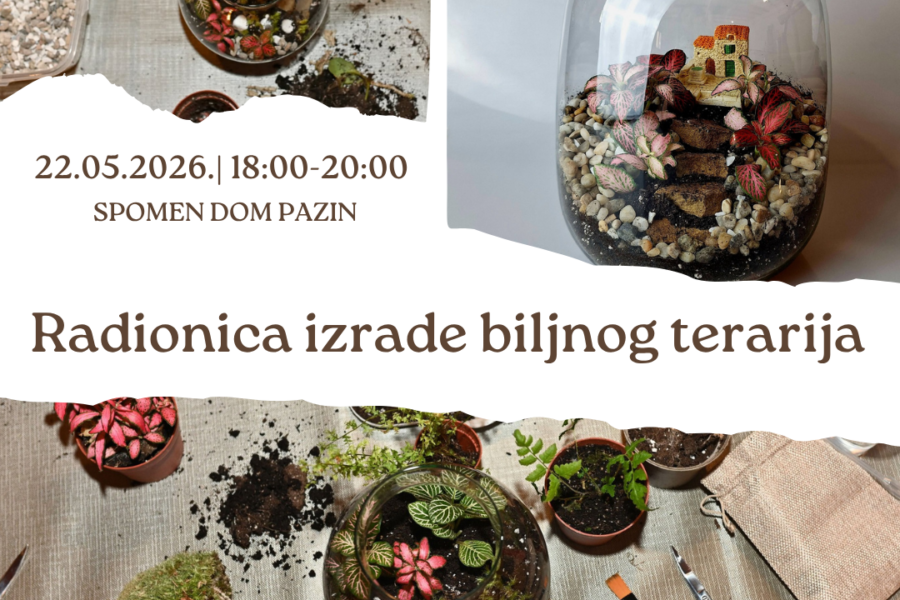 Radionica: Izrada biljnog terarija