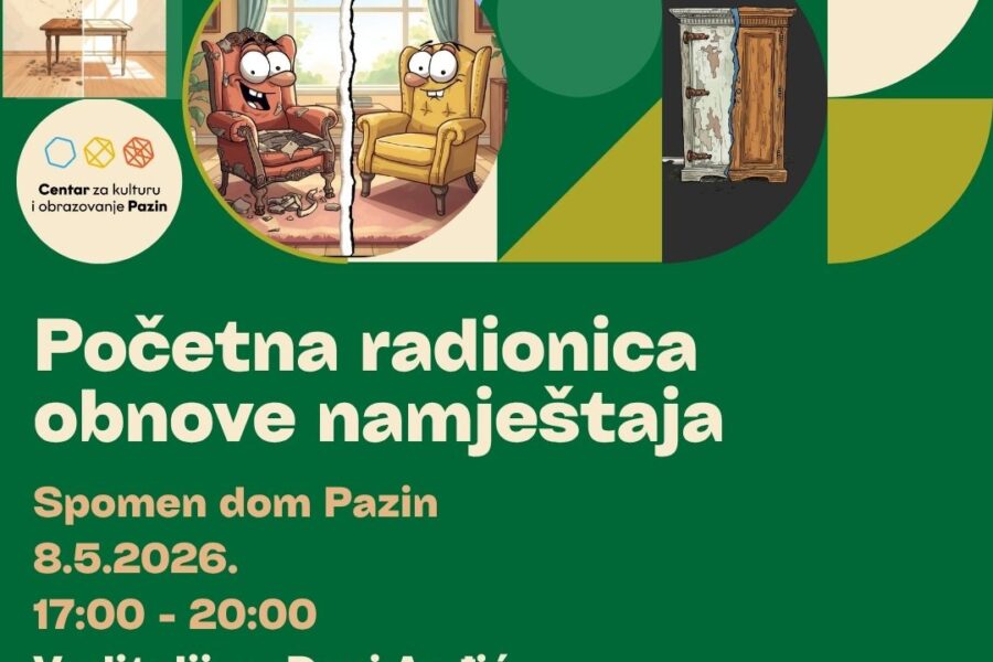Radionica obnove namještaja – uvodna